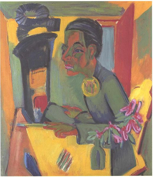 Ernst Ludwig Kirchner The painter - selfportrait